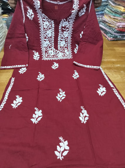 Plus size cotton kurta