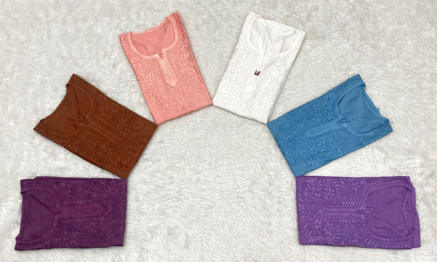 Chanderi Short kurta
