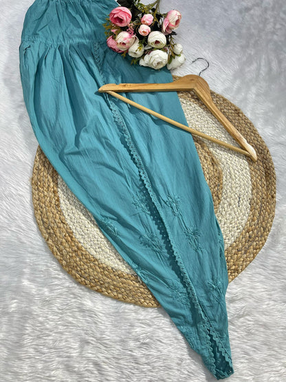 Mal cotton cord set with Tulip pant 2pc set
