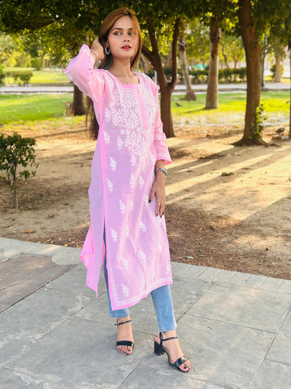 Voil cotton kurta