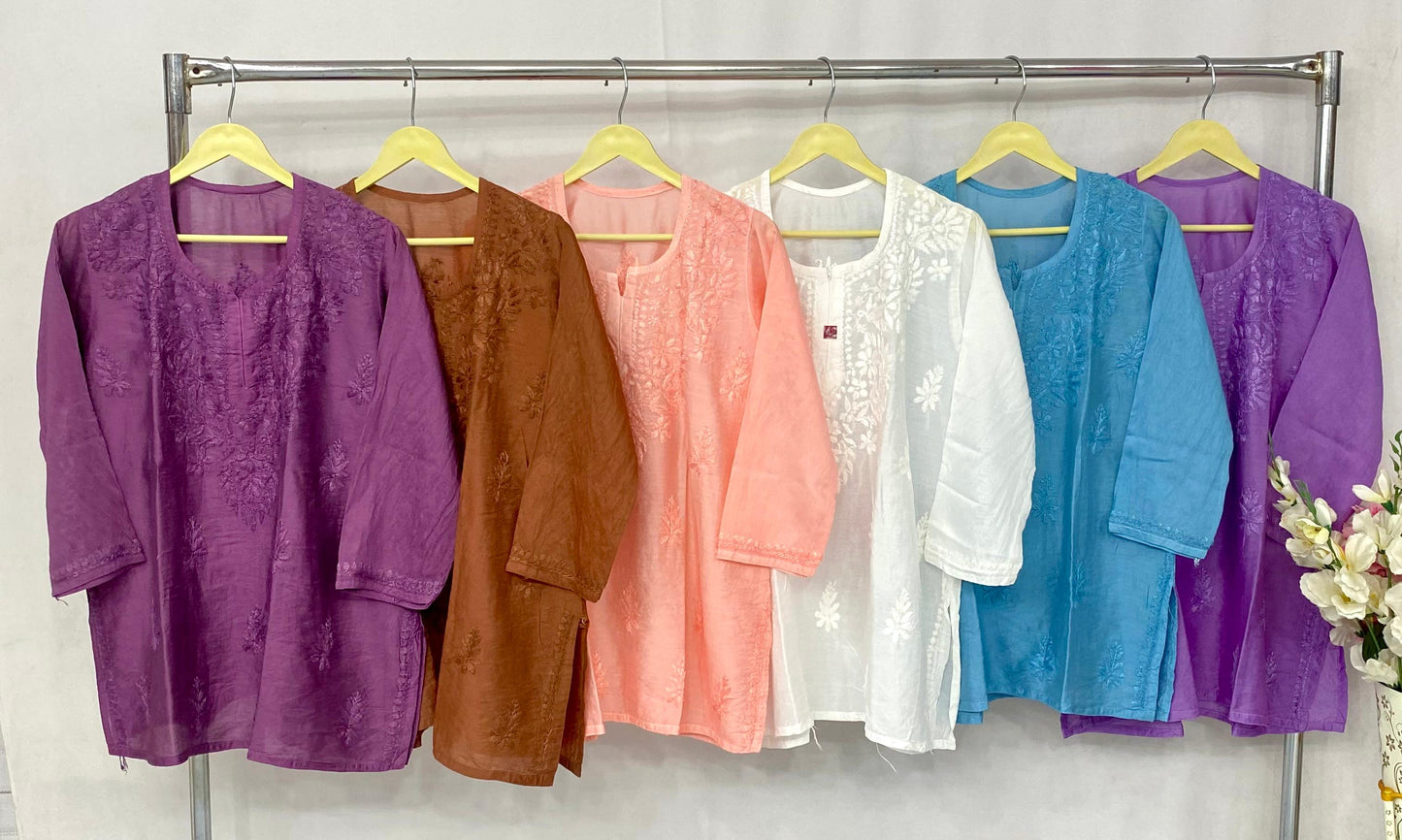 Chanderi Short kurta