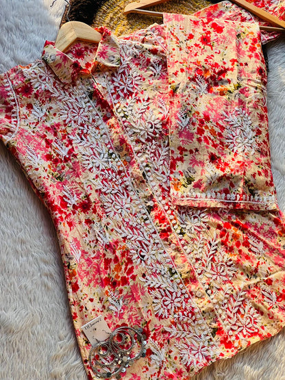 Printed mal co-ord set
