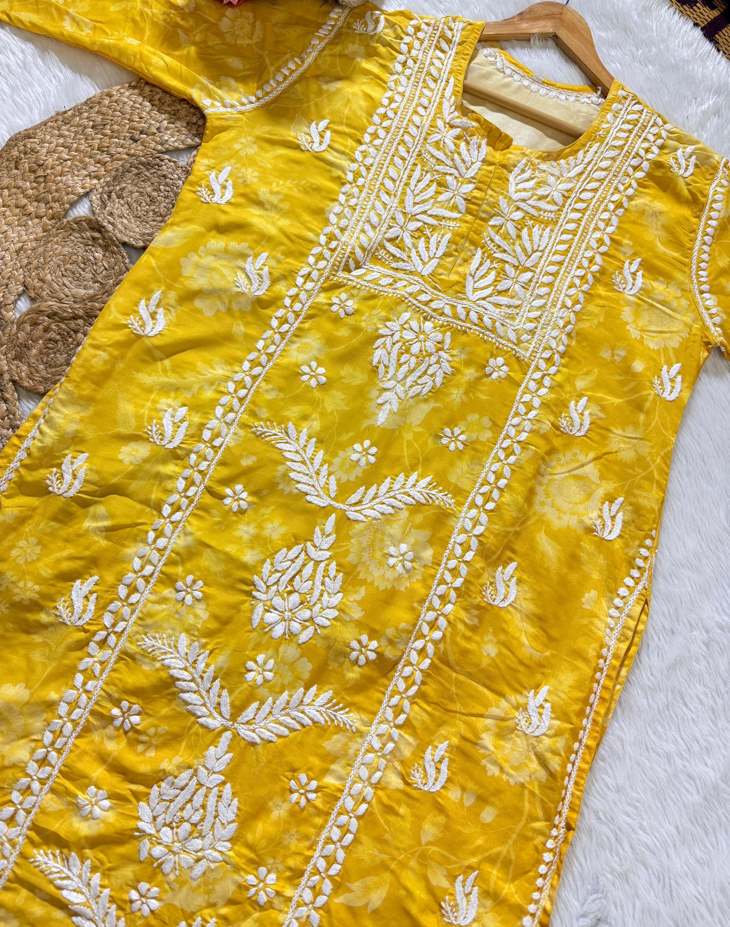 Muslin designer kurti