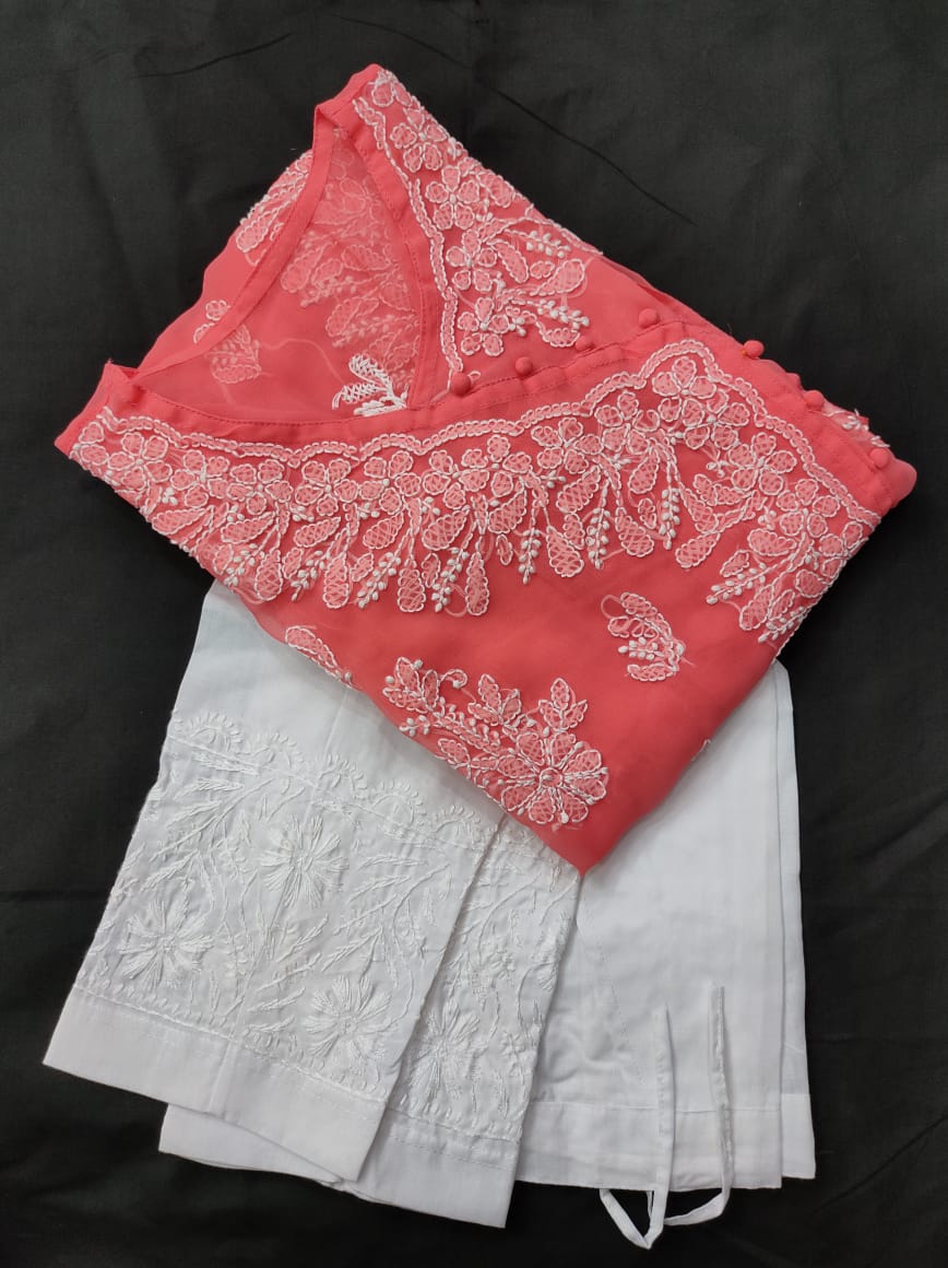 Angarkha Kurti With Pant