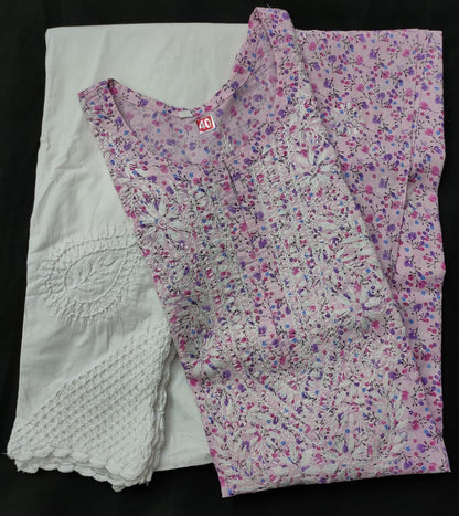 Mul Cotton Kurti With Pants