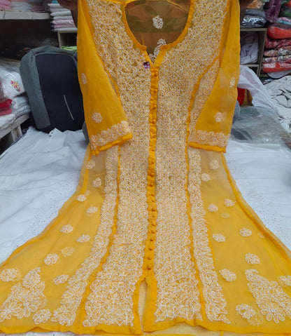 Chiffon A-line Kurta