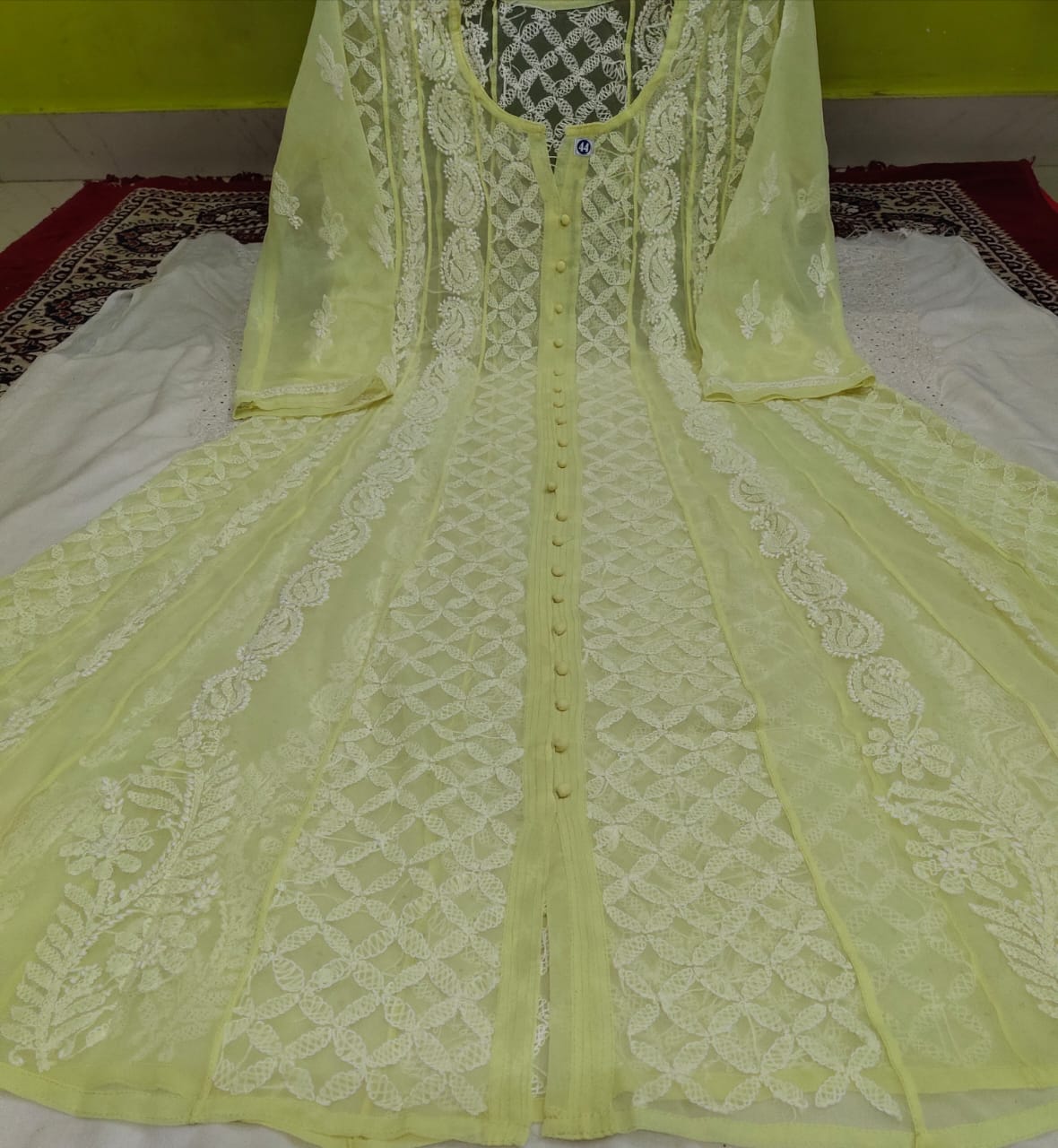 Chiffon Anarkali