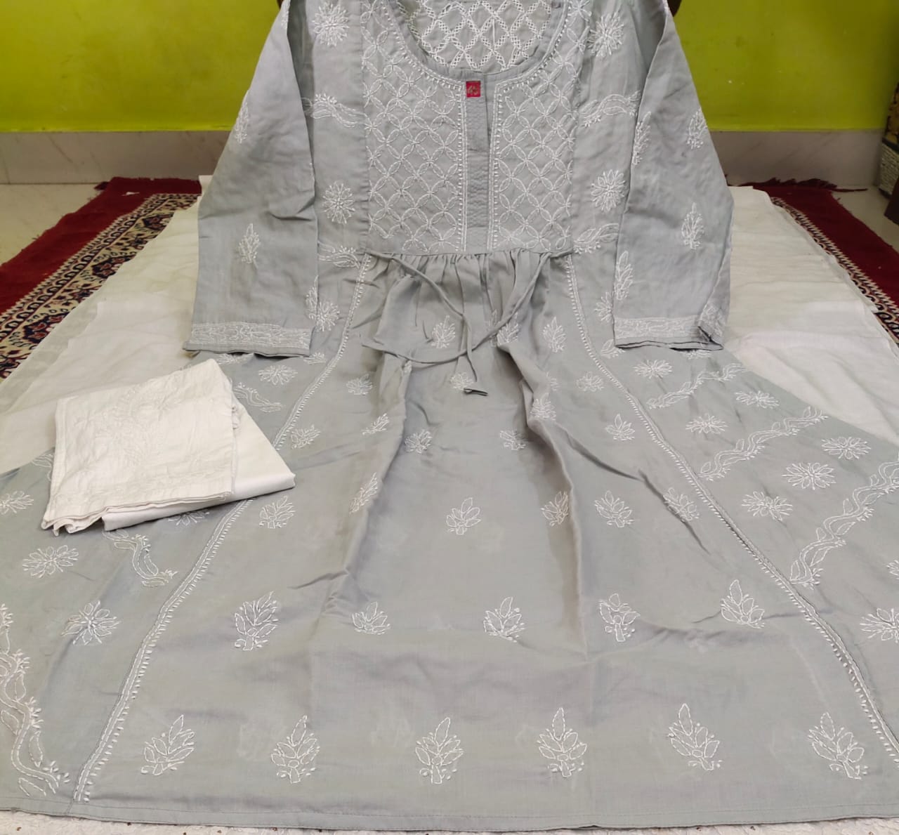 Cotton Gown 2pc Set