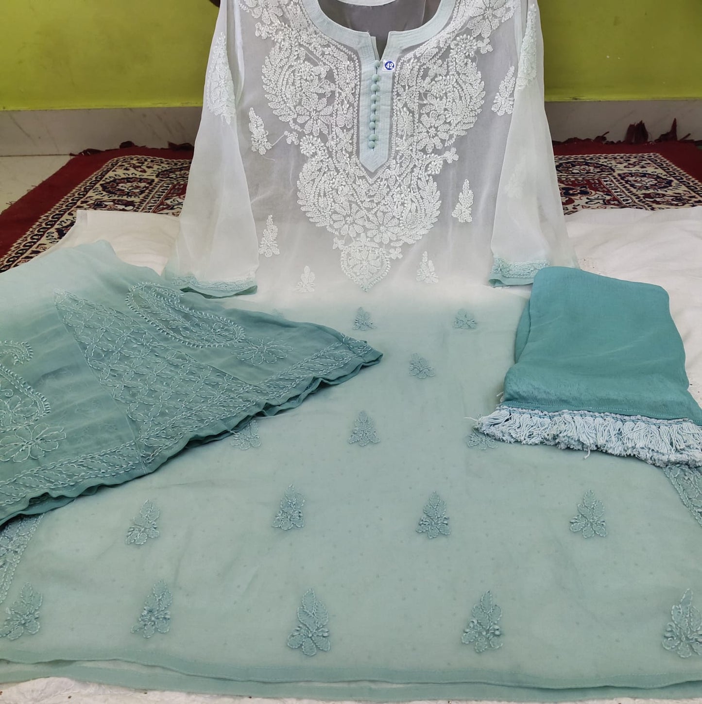 Chiffon Dual Shade 3pc Set