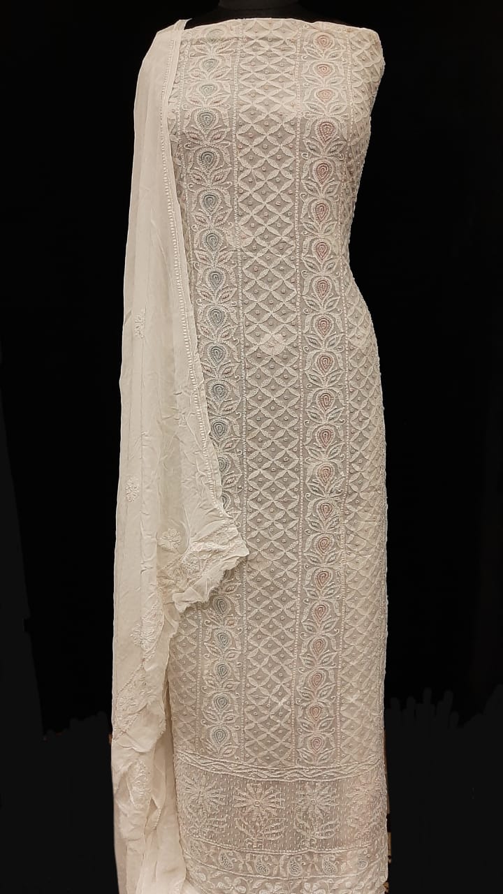 Viscose Rose Pattern 2pc Set