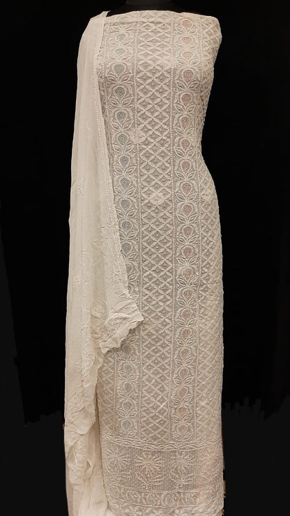 Viscose Rose Pattern 2pc Set
