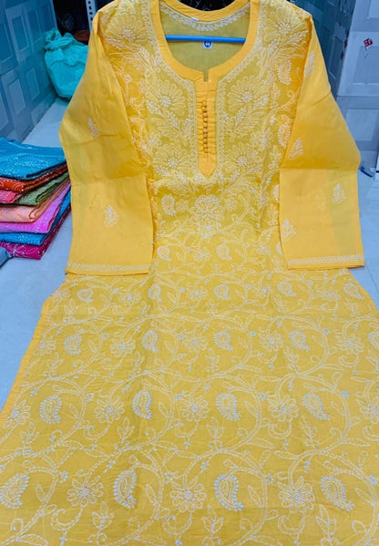 Front Jaal Tery Rubia Kurti