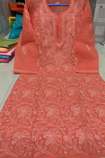 Front Jaal Tery Rubia Kurti