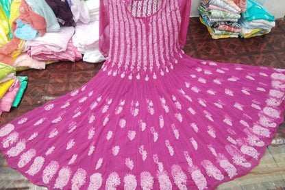 Georgette 56 kali Anarkali