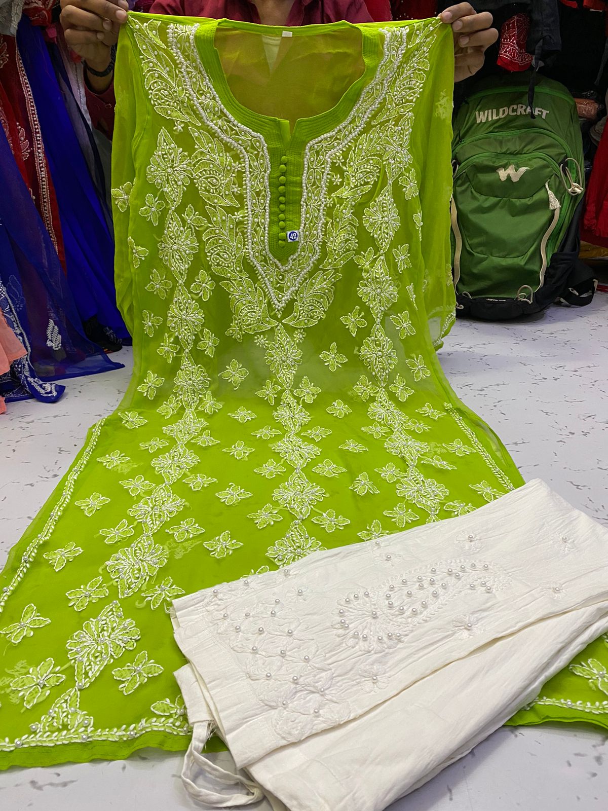 Moti Kurta And Pant Set