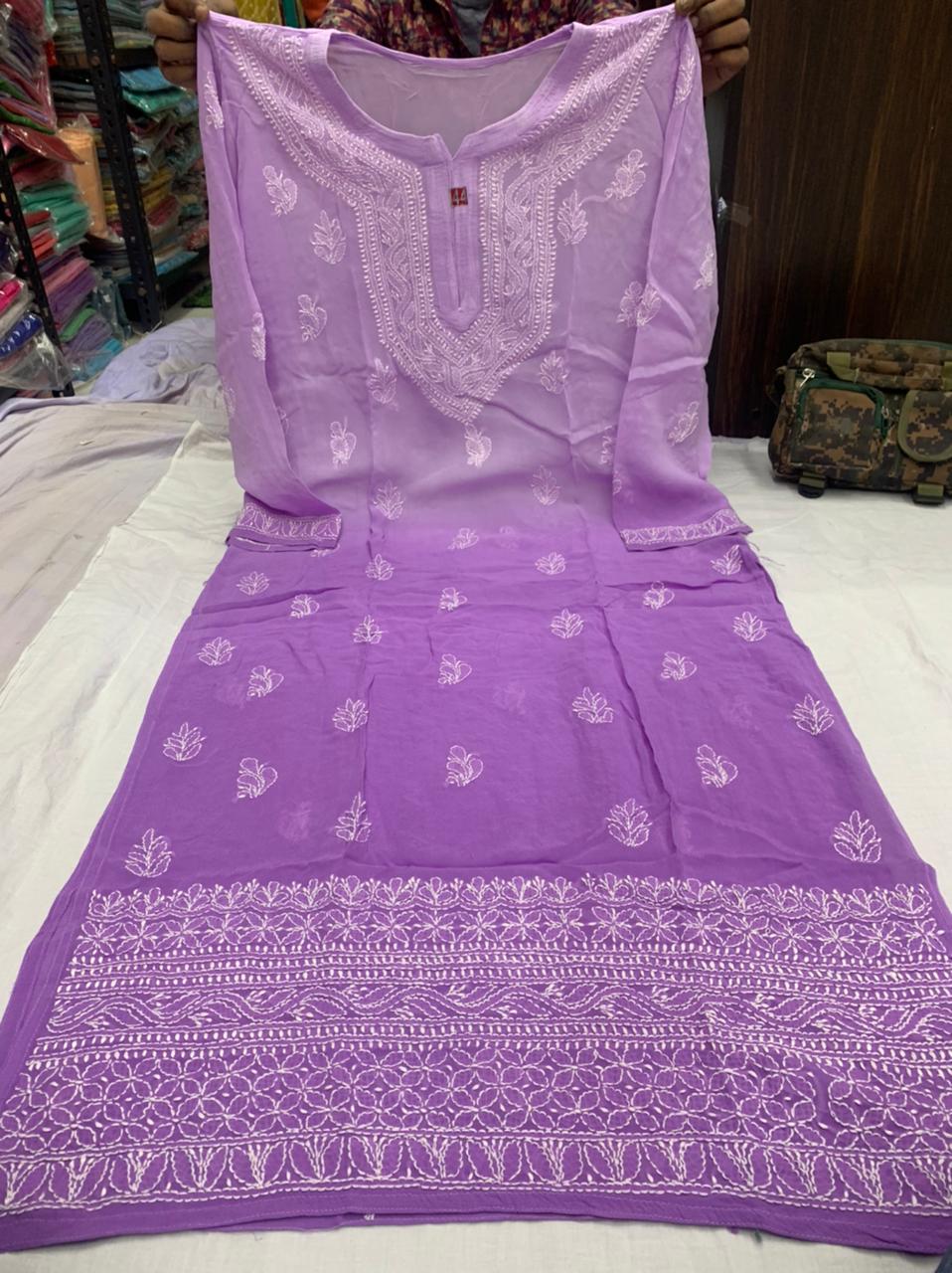 Viscose Dual Shade Kurta