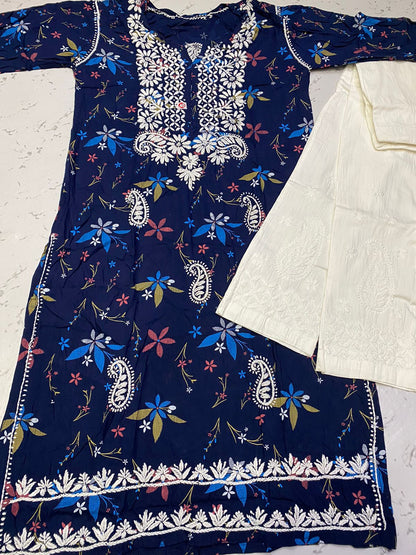 Mul Mul Printed Kurti