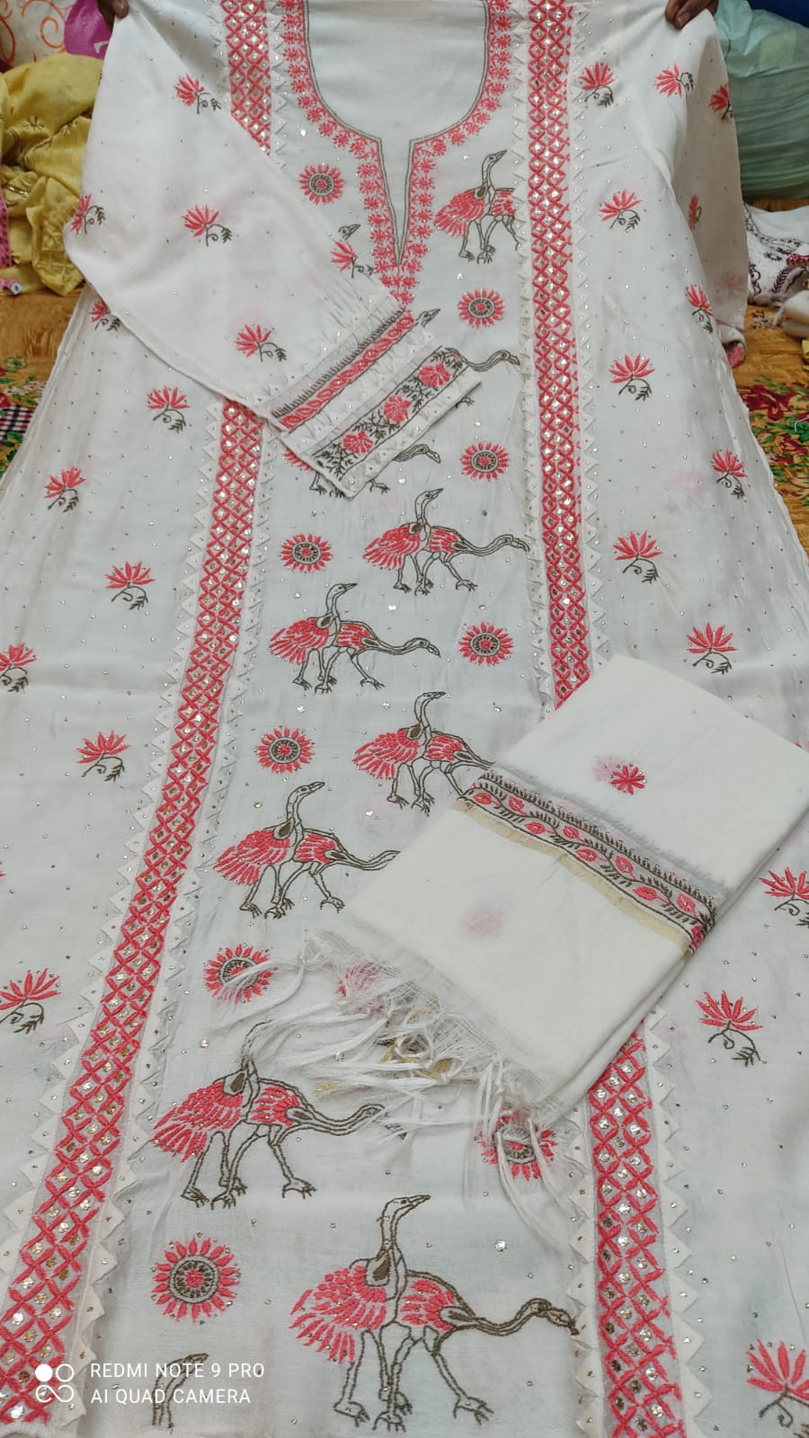 Pure Chanderi 2pc Set