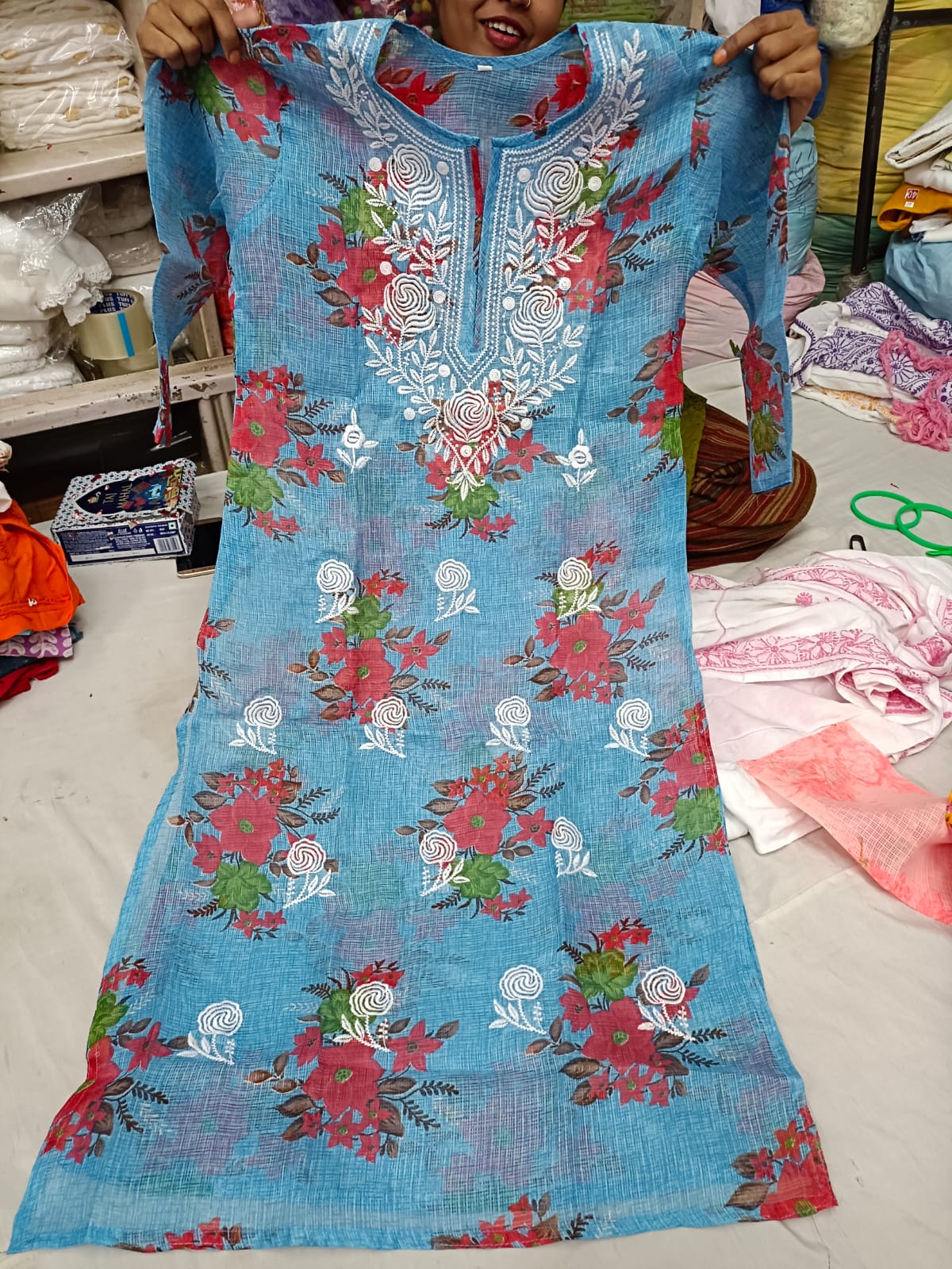 Printed Kota Kurti