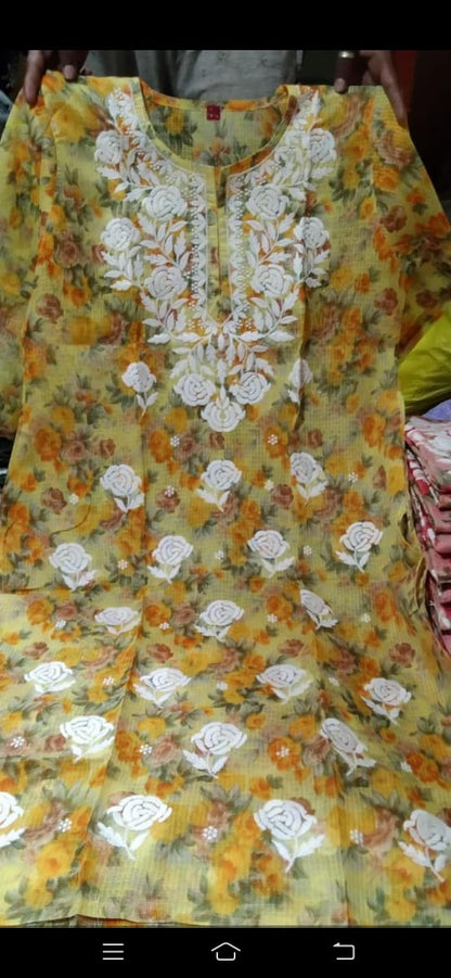 Printed Kota Kurti