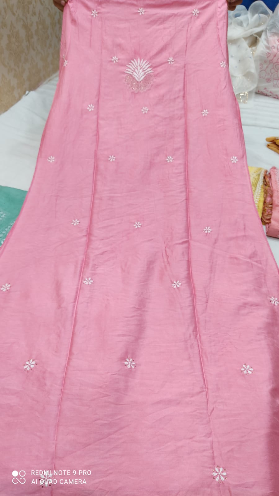 Chanderi Semi-Stitched Suit