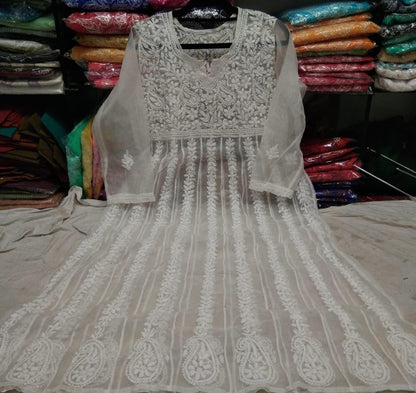 Organza Yog Anarkali