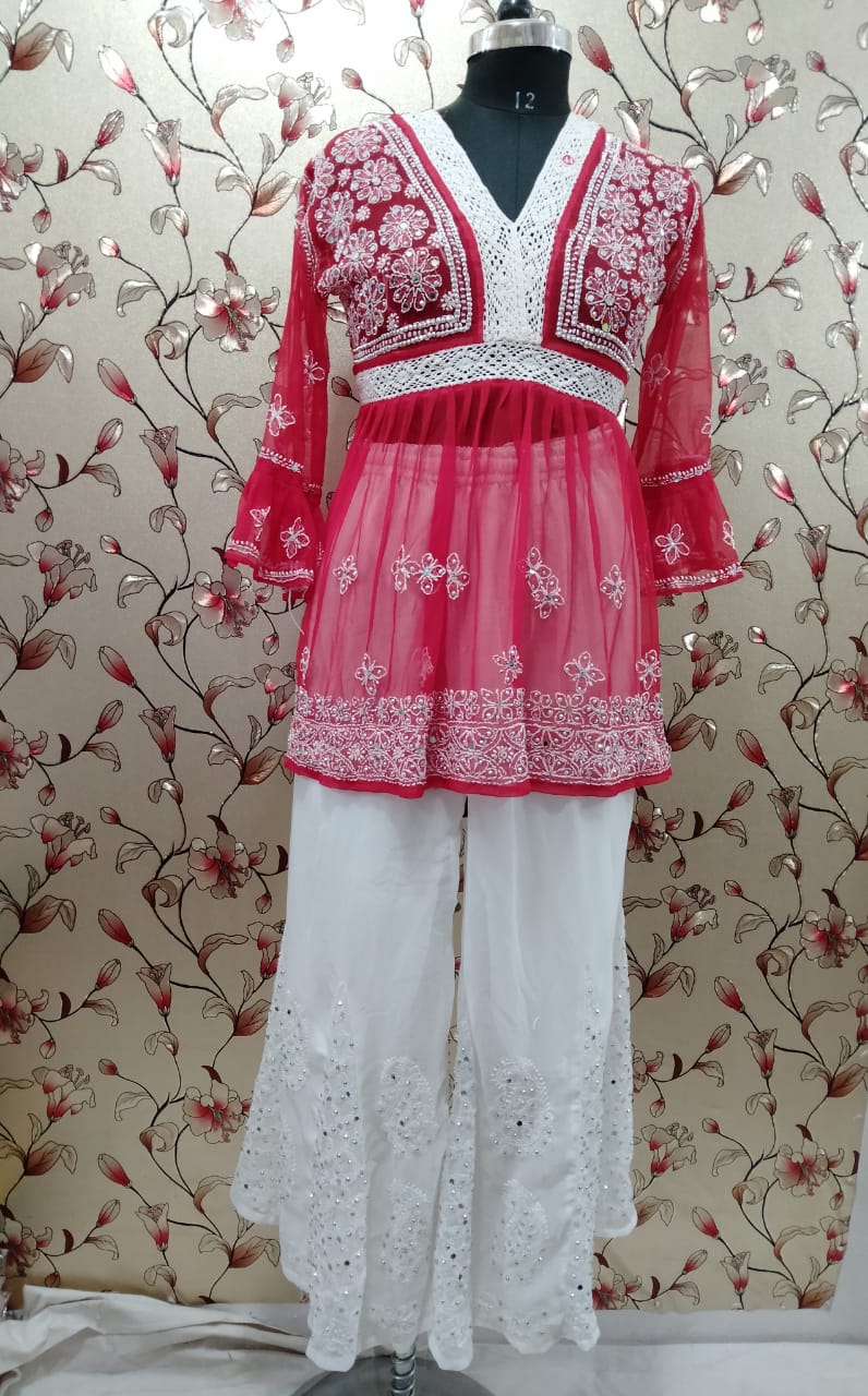 Short Gown With Sharara