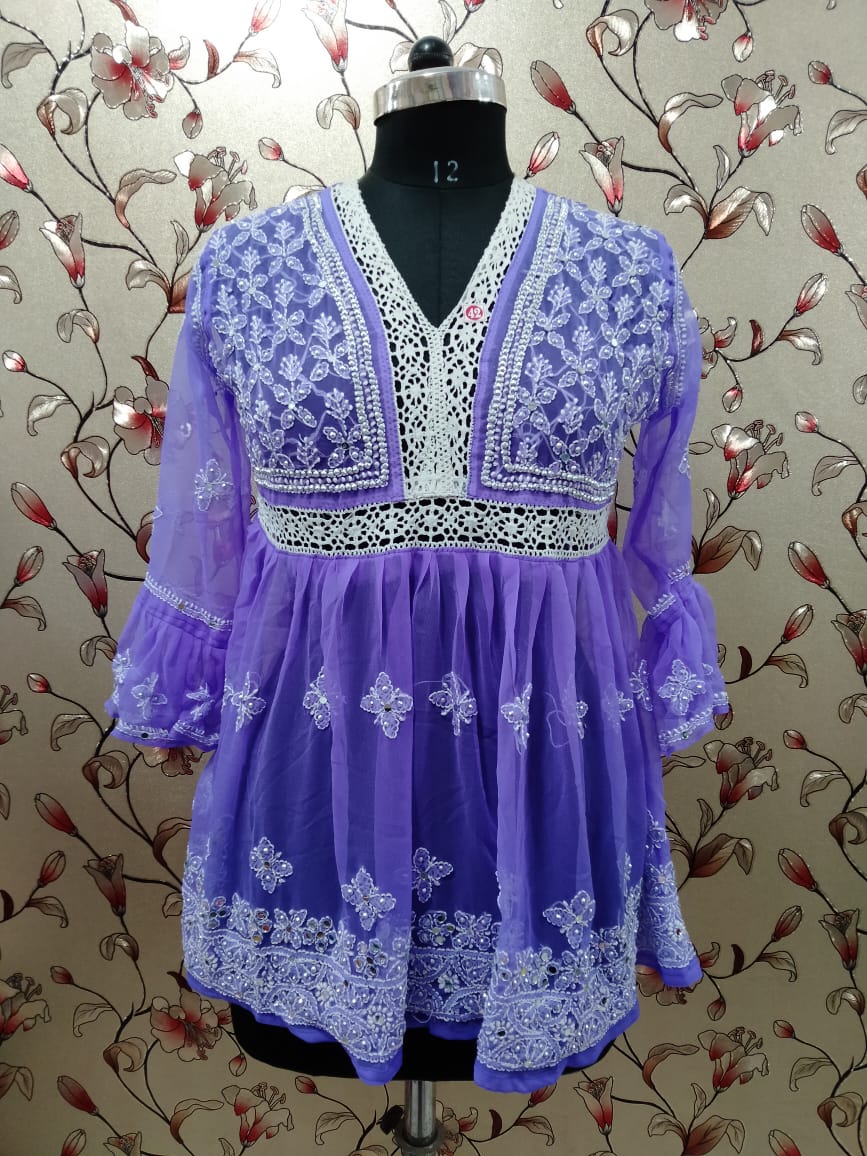 Short Gown With Sharara