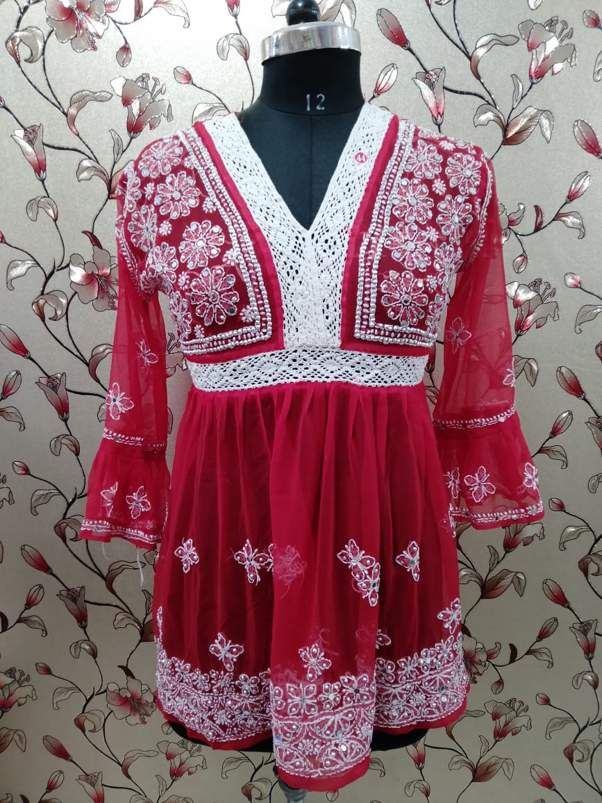 Short Gown With Sharara