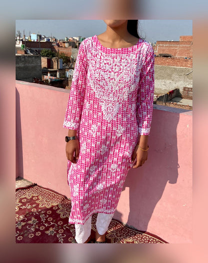 Mul Mul Printed Kurti