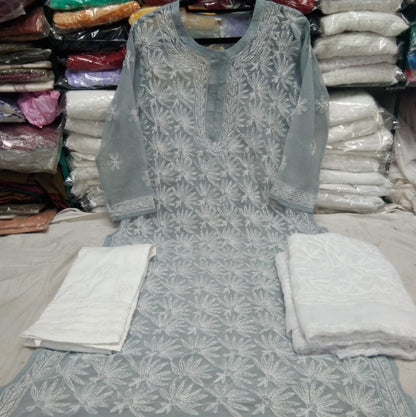 Georgette Kurti With Sharara