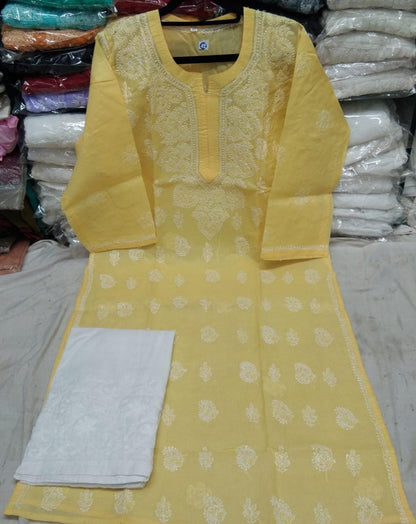 Tery Vail Kurti With Salwar