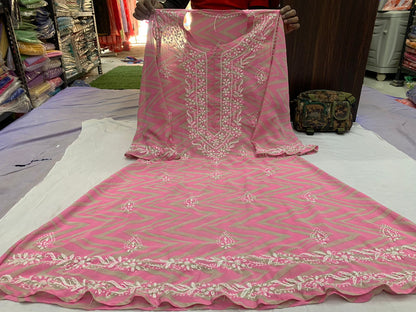 Georgette A Line Kurti