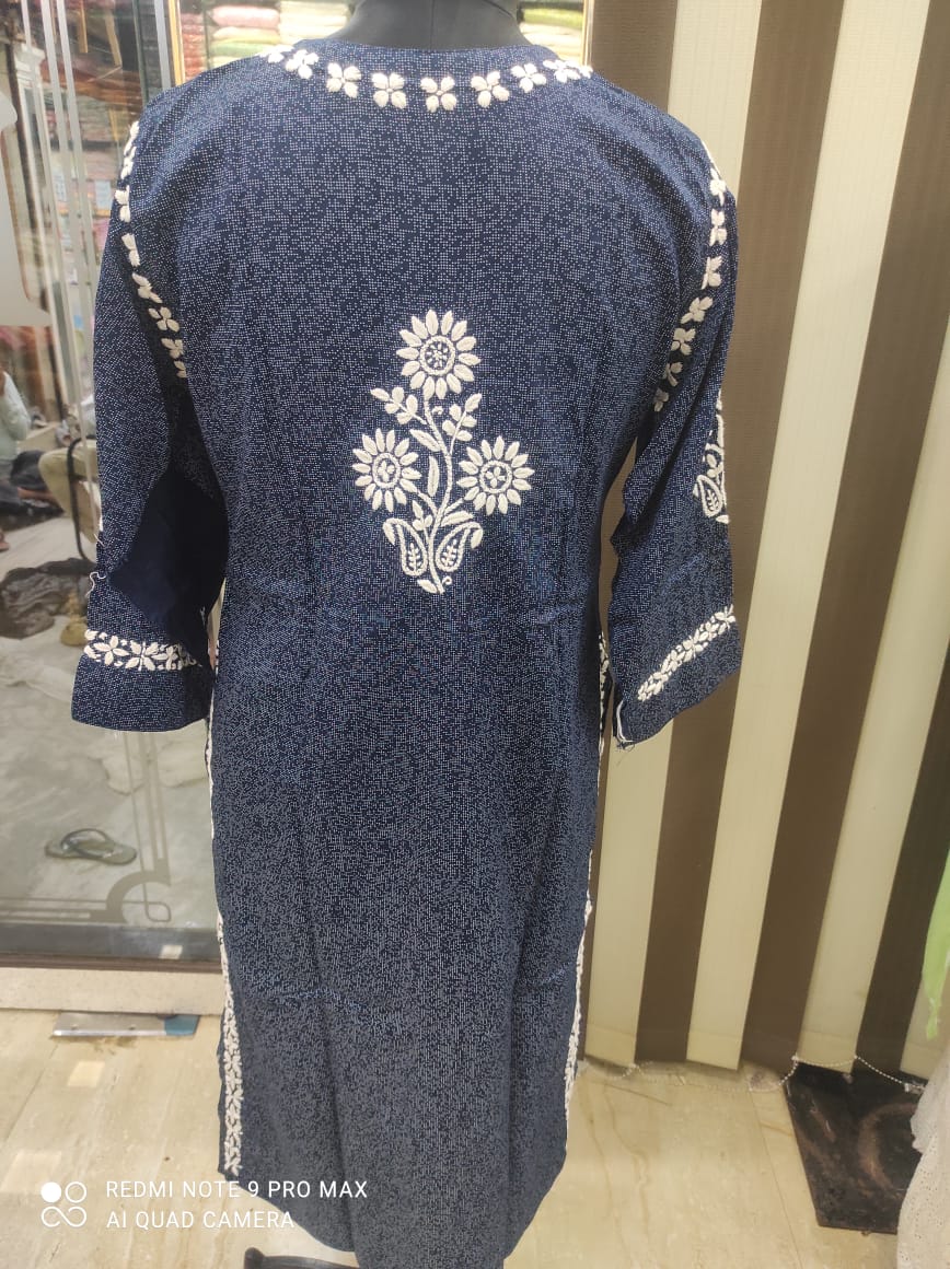 Digital Print Cotton Kurti