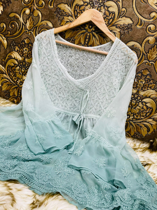 Dual Shade Gown