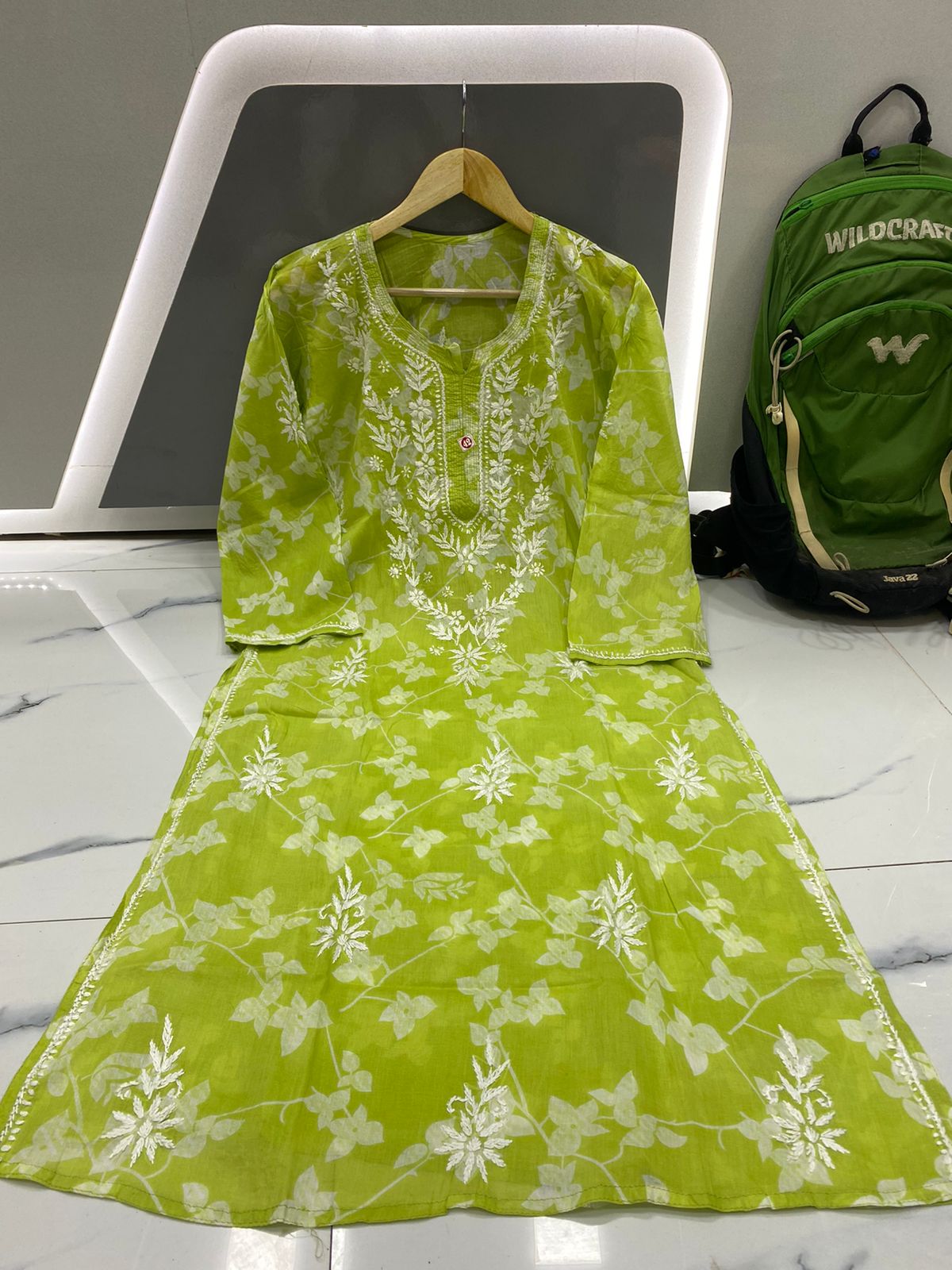 Mul Mul Cotton Kurti