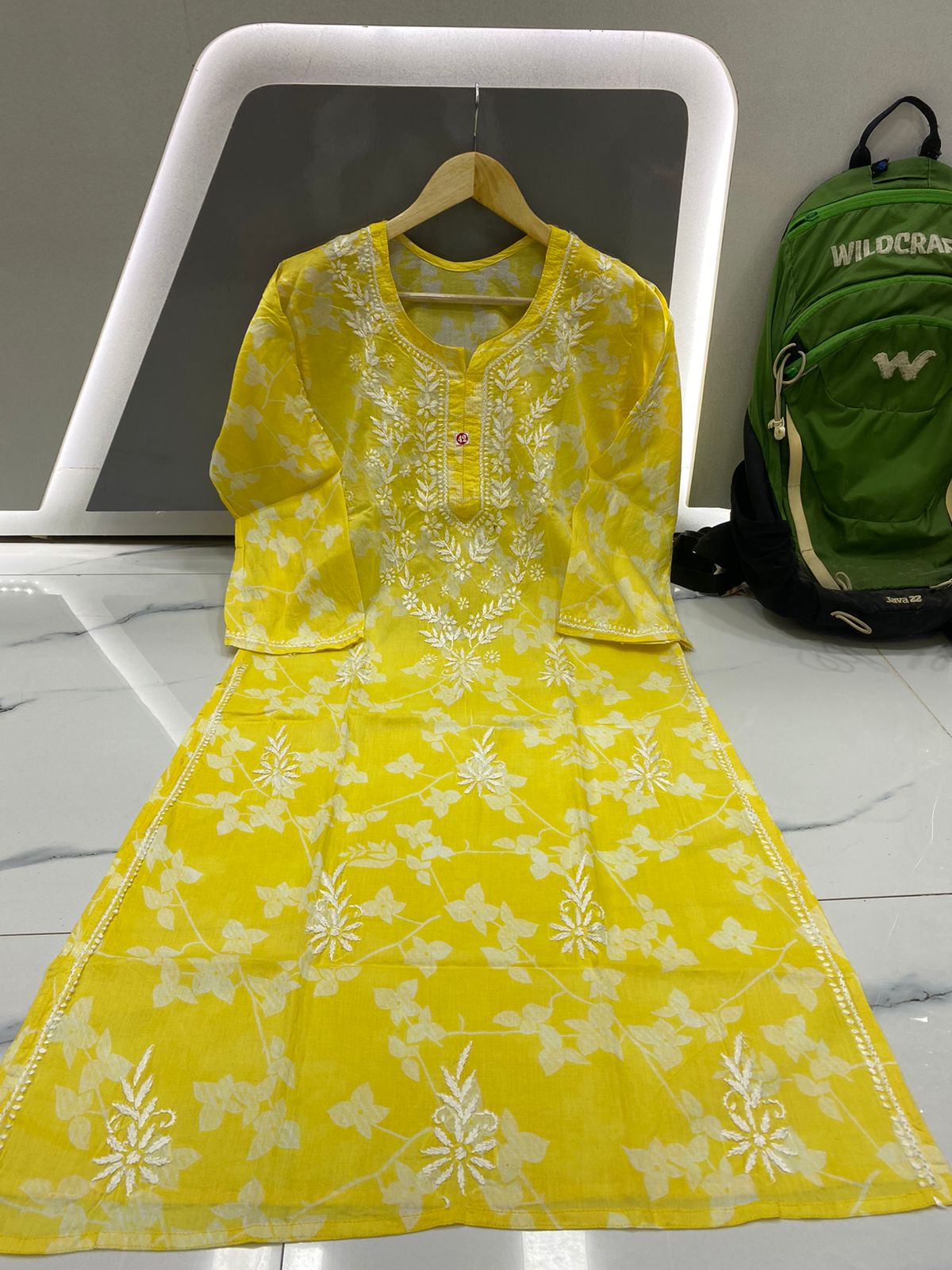 Mul Mul Cotton Kurti