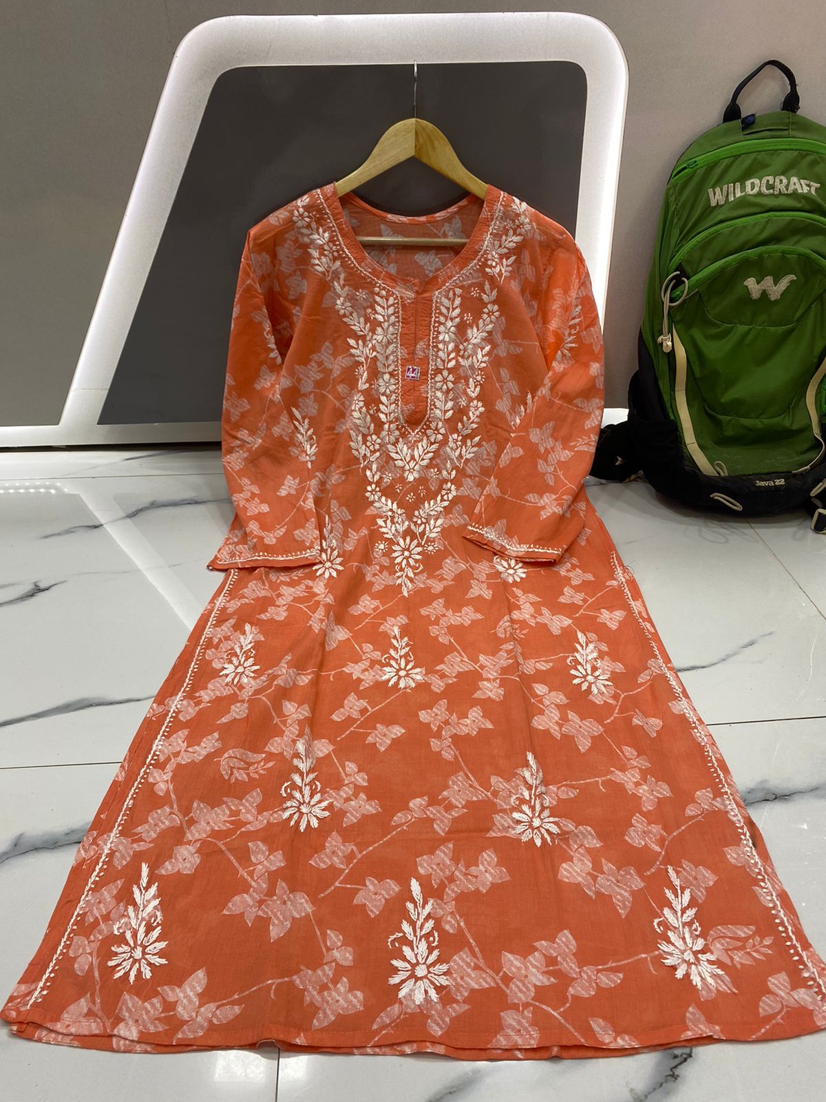 Mul Mul Cotton Kurti