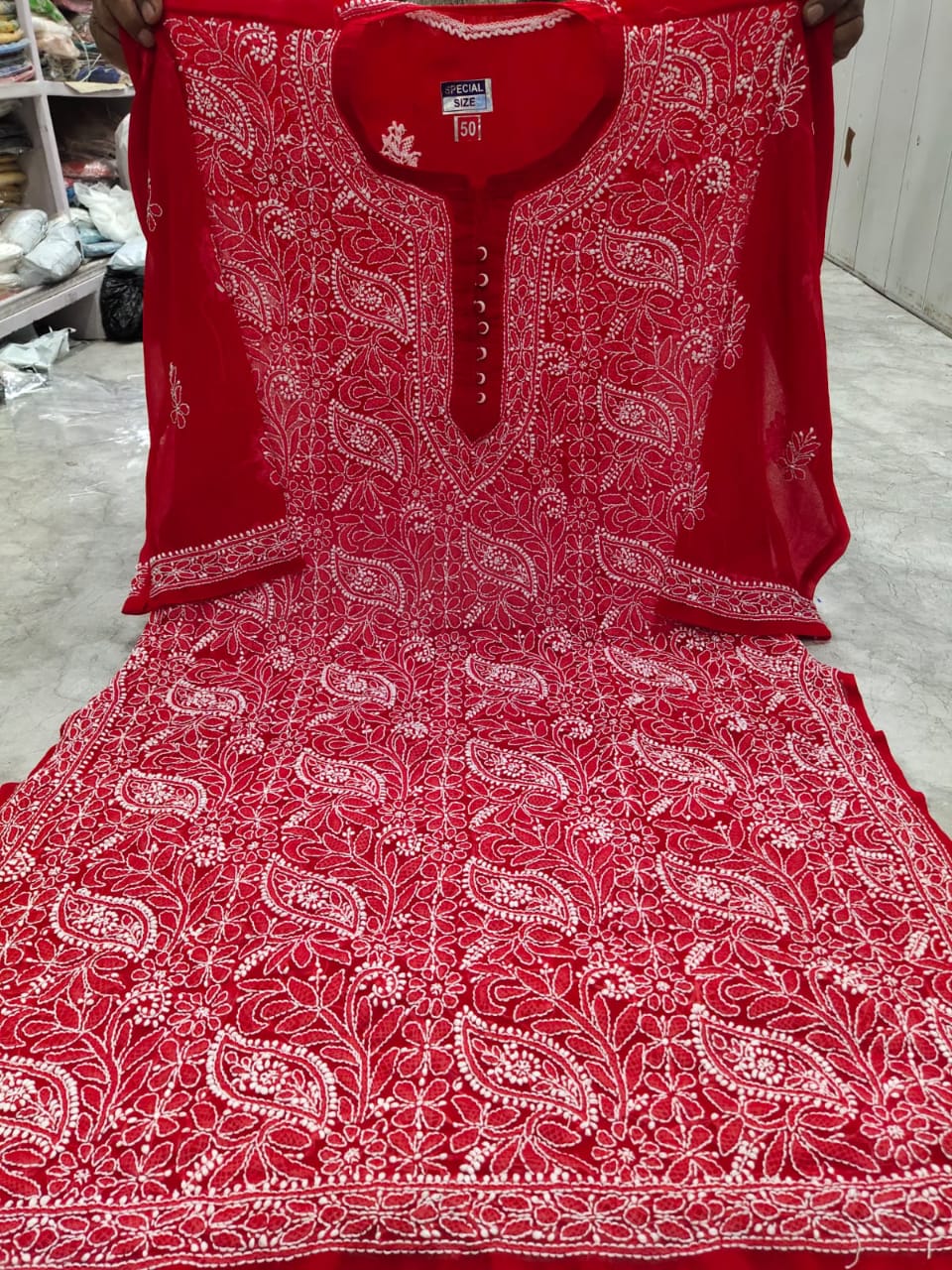 Georgette Plus Size Kurti