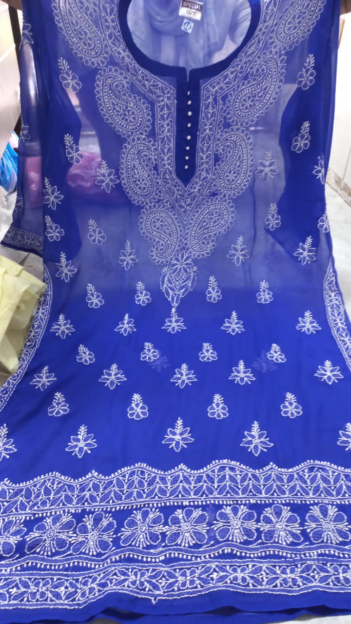 Georgette Plus Size Kurti