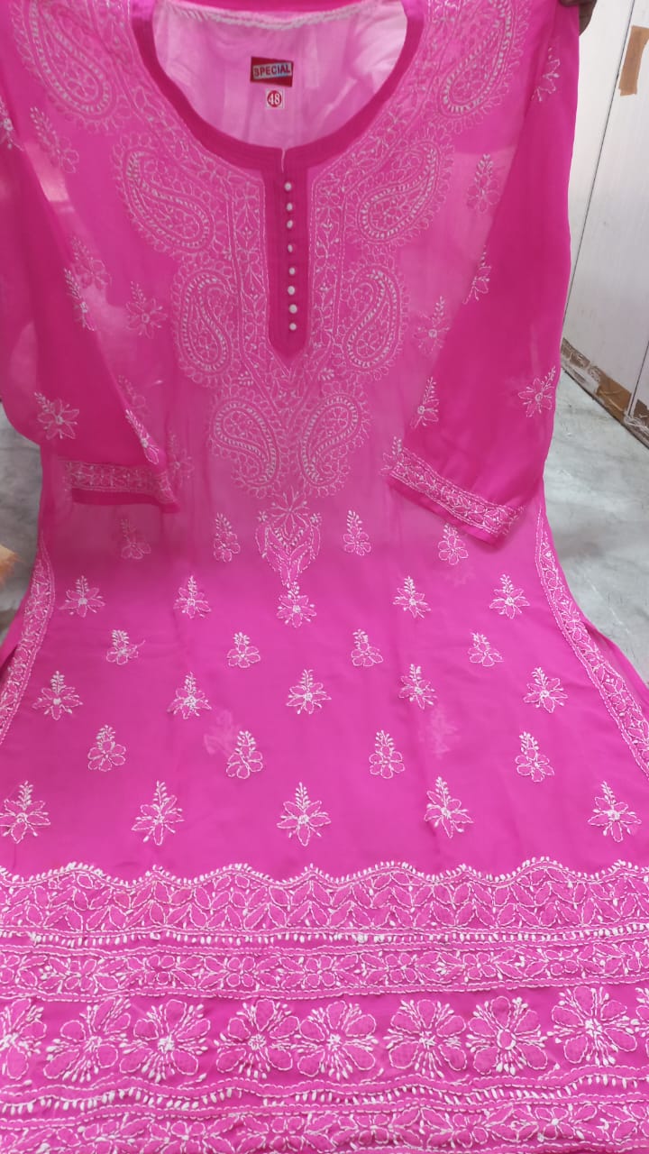 Georgette Plus Size Kurti