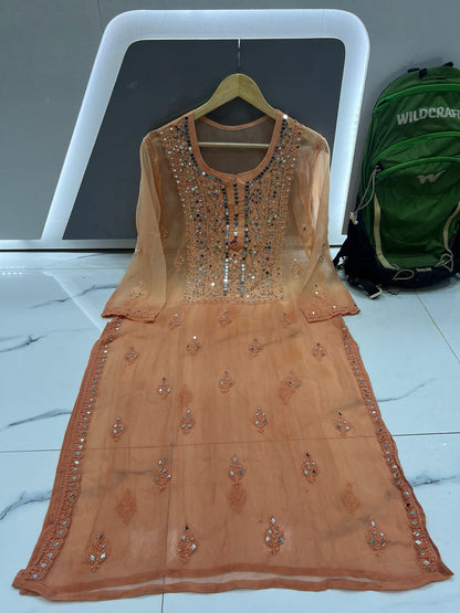 Dye Mirror Kurti