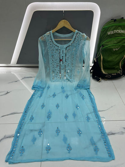 Dye Mirror Kurti