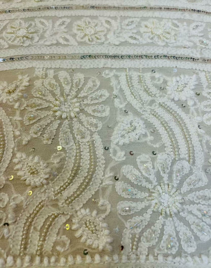 Pure Georgette Lehenga