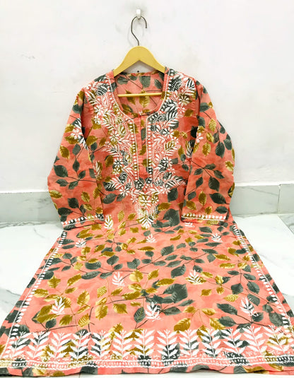 Cotton Printed Kurti