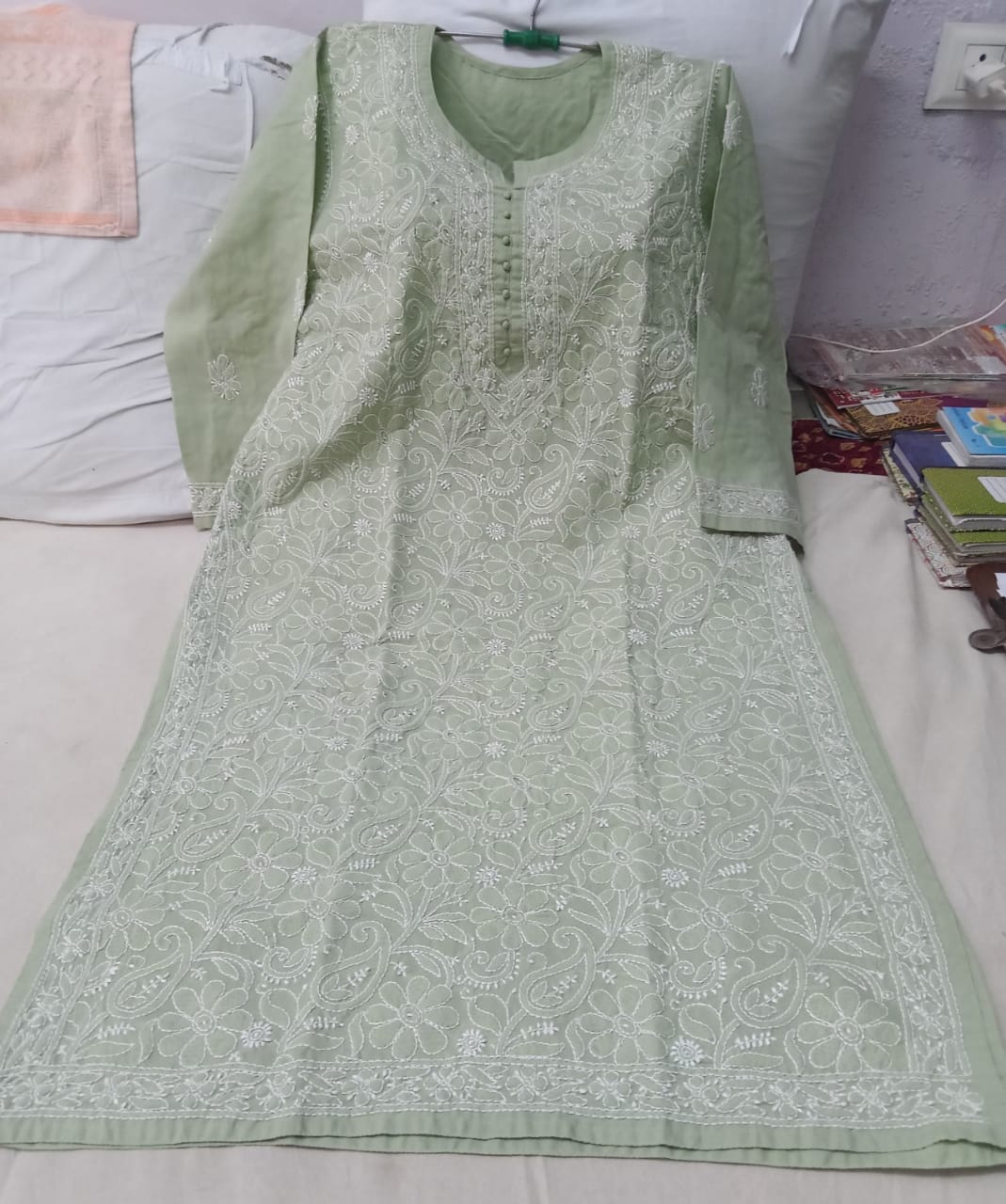 Cotton Jaal Kurti