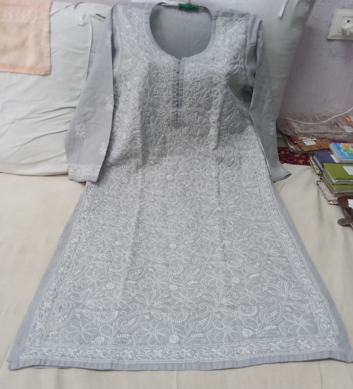 Cotton Jaal Kurti