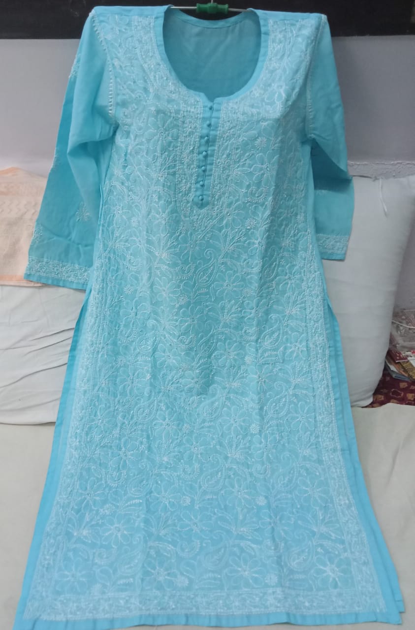 Cotton Jaal Kurti