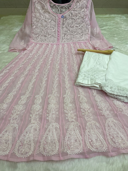 Yoke Anarkali Set