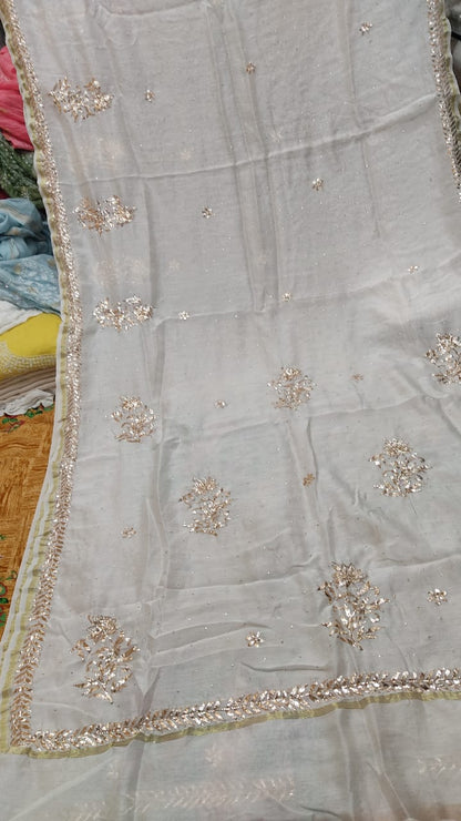 Pure Chanderi Silk Saree